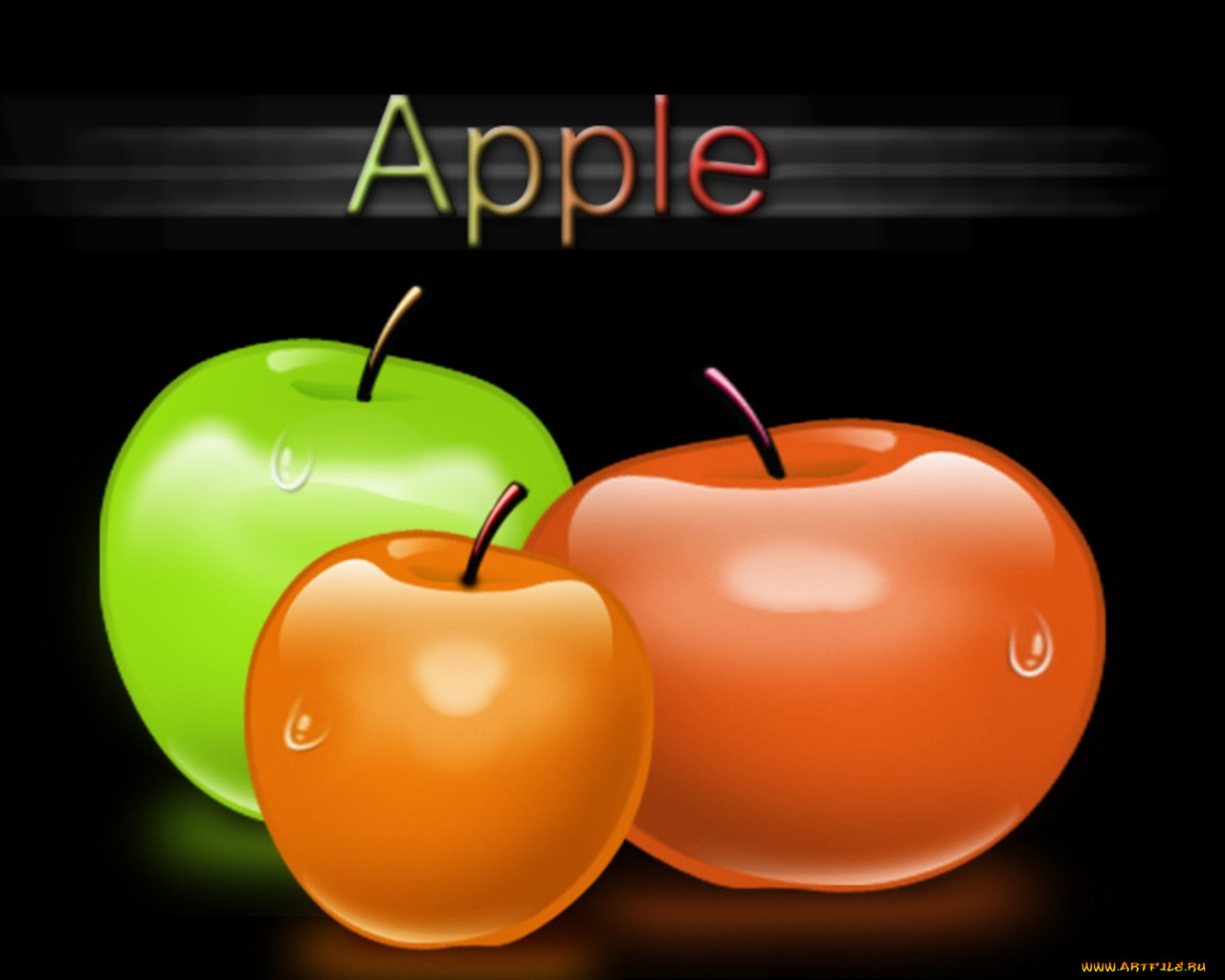 , apple